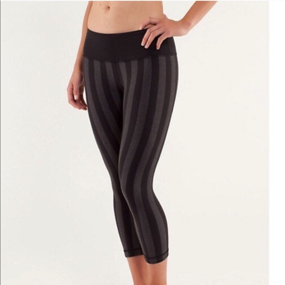 Lululemon RARE Striped Leggings
